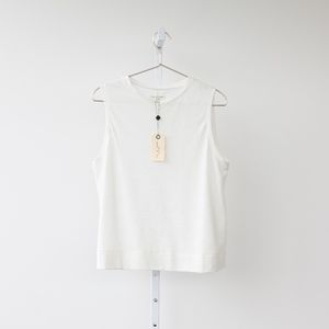 rag & bone White Sheer Tank